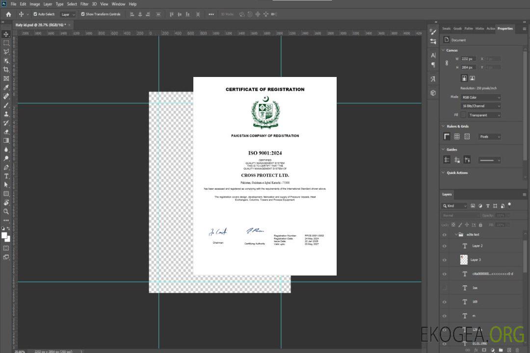 Modèle Word et PDF de certificat d'enregistrement d'entreprise au Pakistan template Modèle Word et PDF de certificat d'enregistrement d'entreprise au Pakistan template